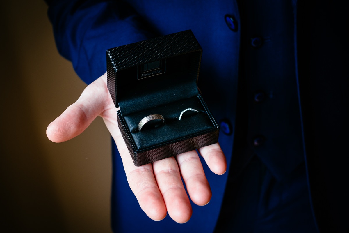 groom preparations at the Castle Oaks House Hotel