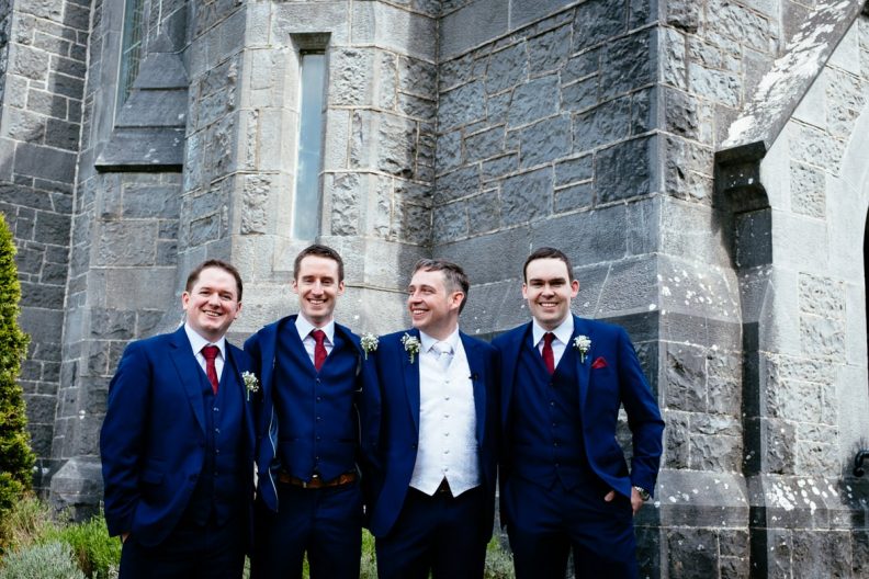 wedding celebrations in Castletroy church