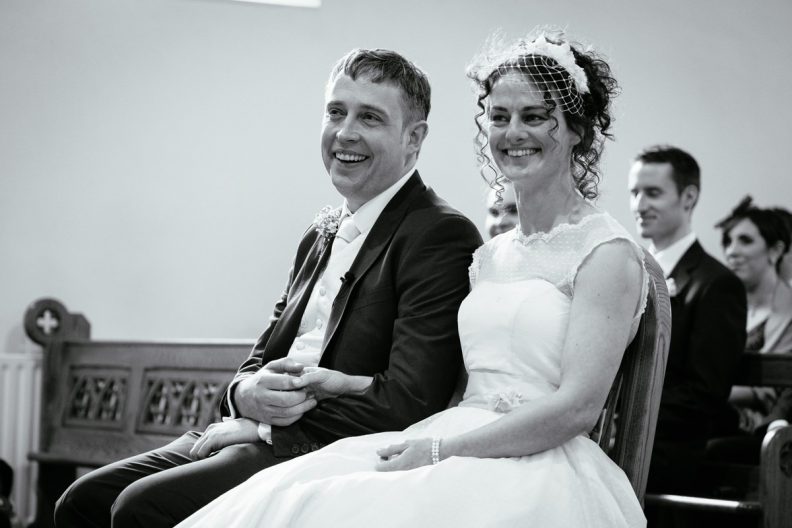 wedding celebrations in Castletroy church