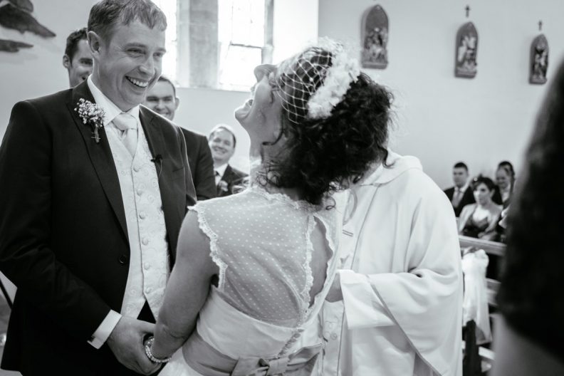 wedding celebrations in Castletroy church