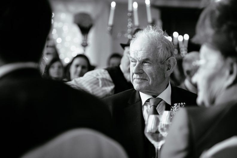 Wedding Speeches at a Castle Oaks House Hotel wedding