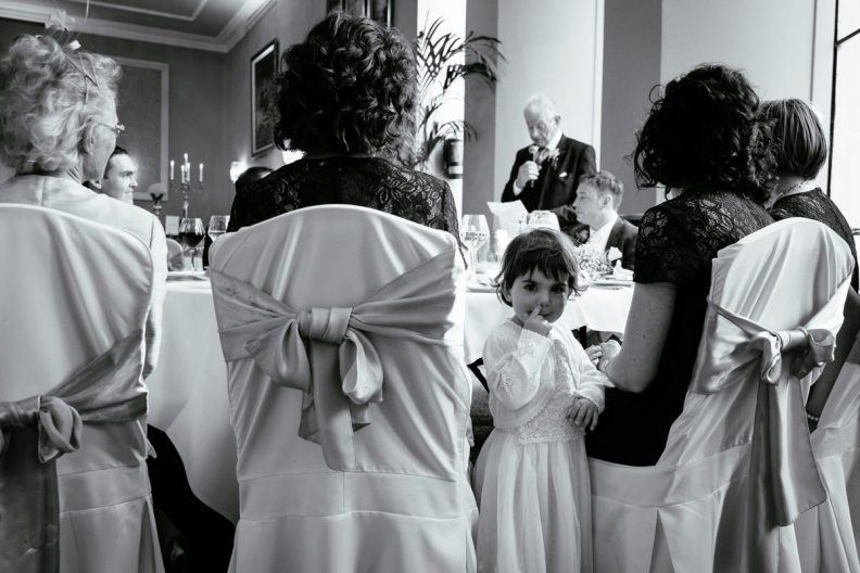 Wedding Speeches at a Castle Oaks House Hotel wedding