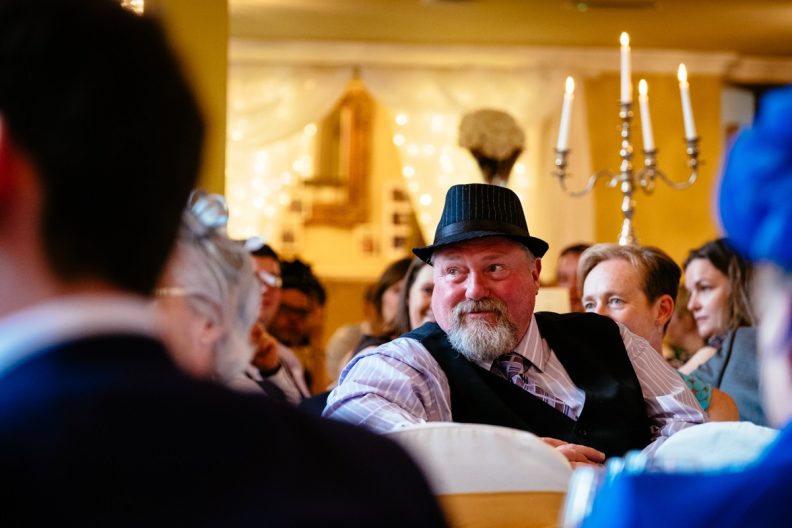 Wedding Speeches at a Castle Oaks House Hotel wedding