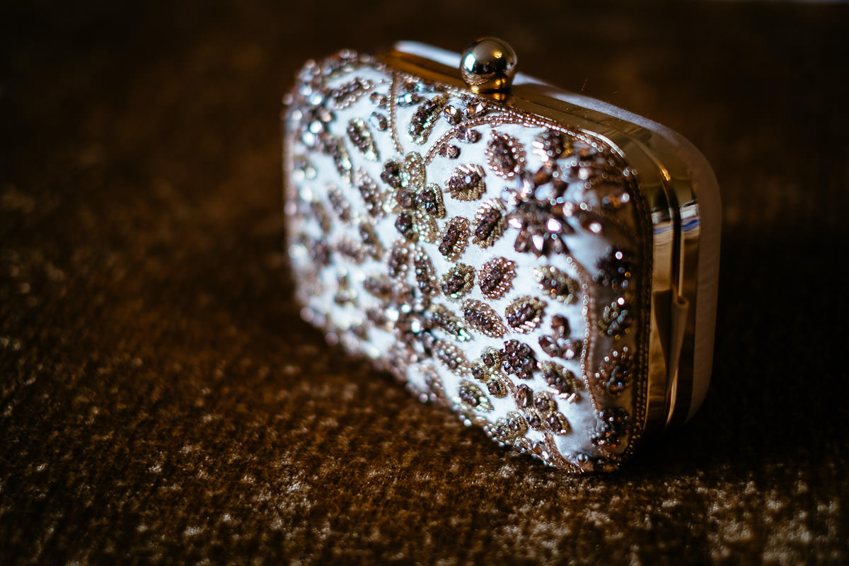 brides purse at glenlo abbey hotel wedding