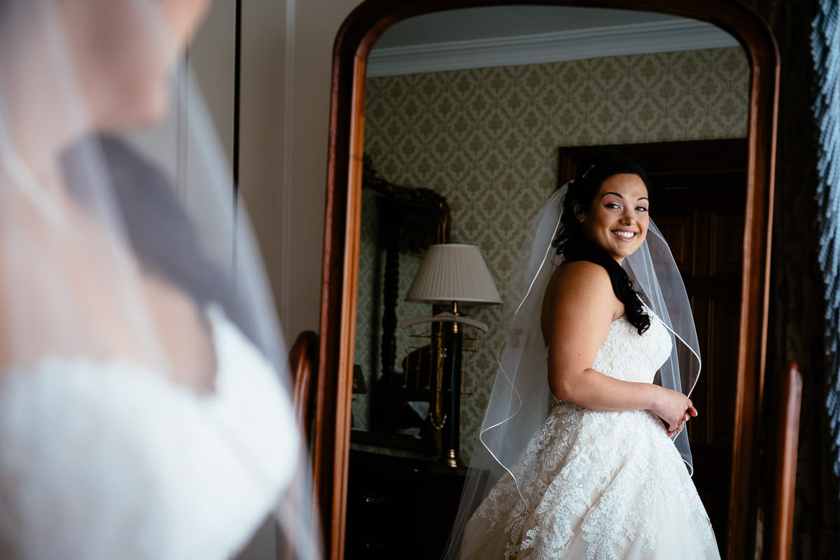 bridal preparations at glenlo abbey hotel wedding