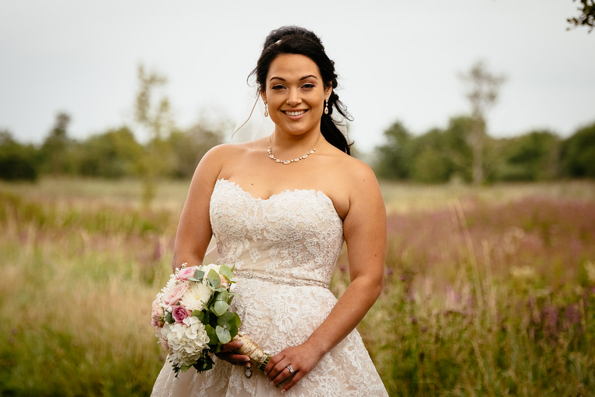bride at glenlo abbey hotel wedding