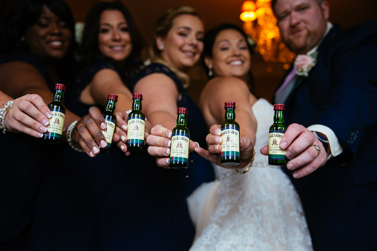 bridal party at glenlo abbey hotel wedding