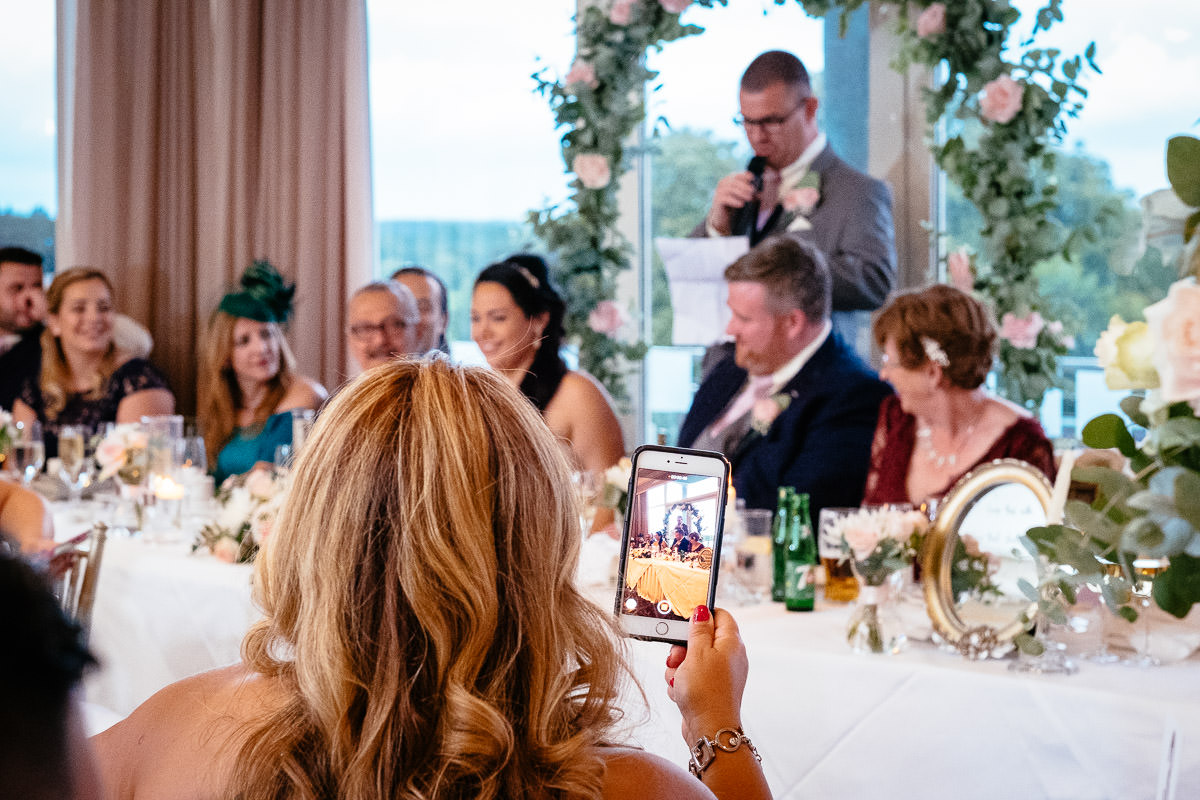 wedding speeches at glenlo abbey hotel