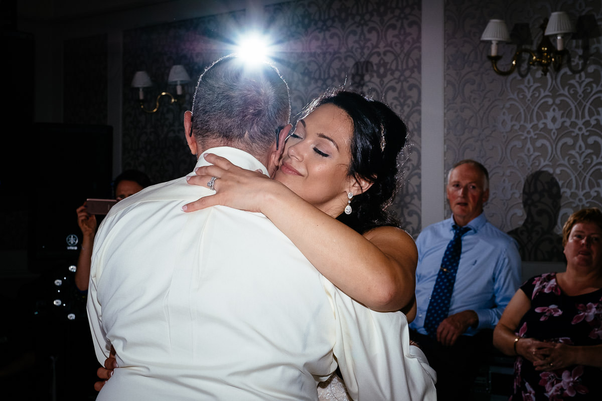 first dance at glenlo abbey hotel wedding