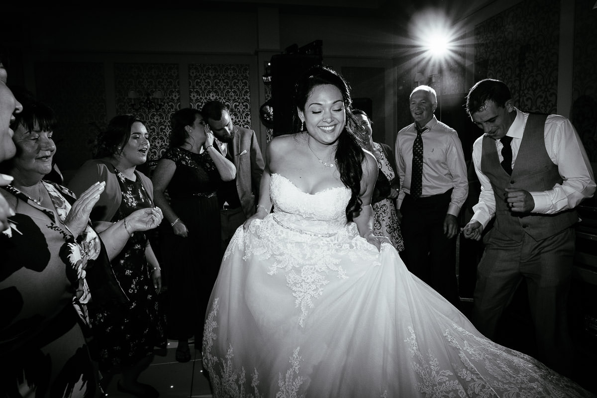 first dance at glenlo abbey hotel wedding