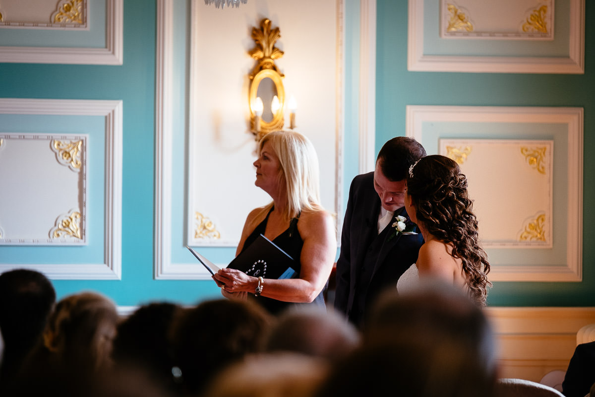 wedding ceremony at the killashee hotel naas