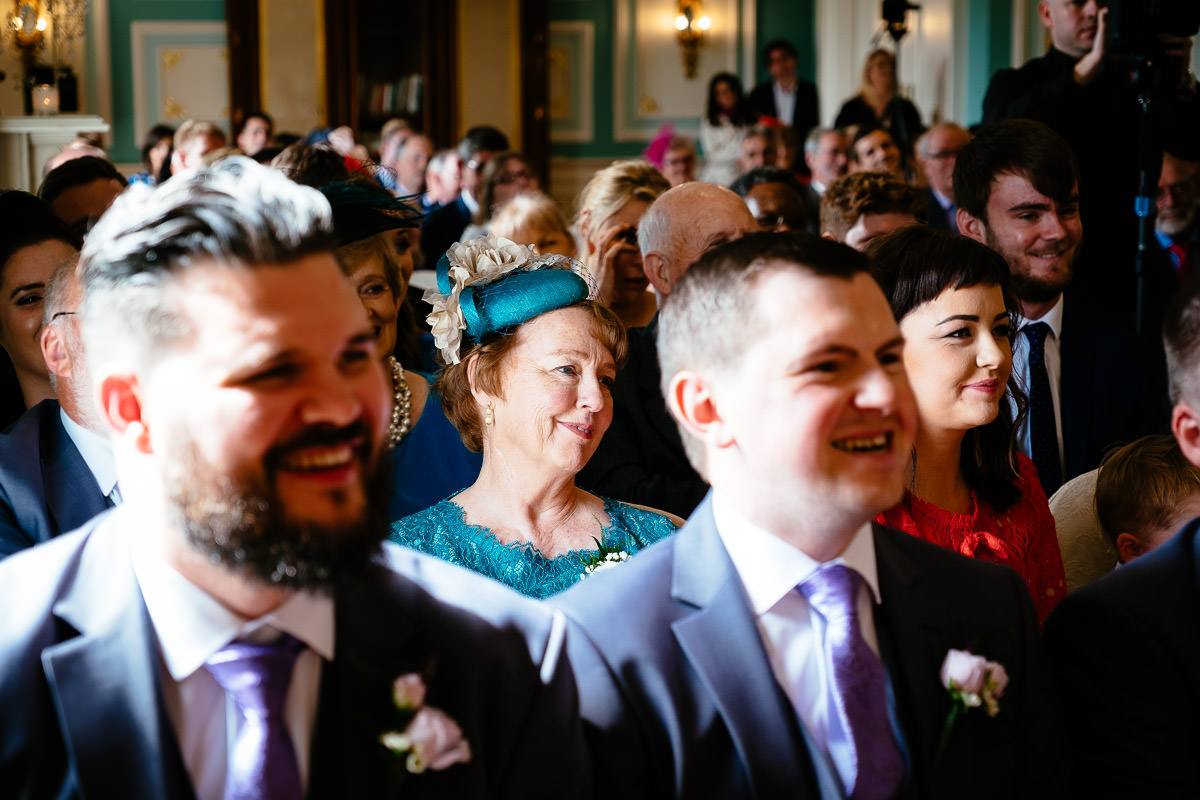 wedding ceremony at the killashee hotel naas