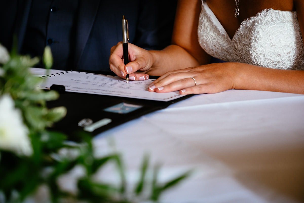 signing register at the killashee hotel naas