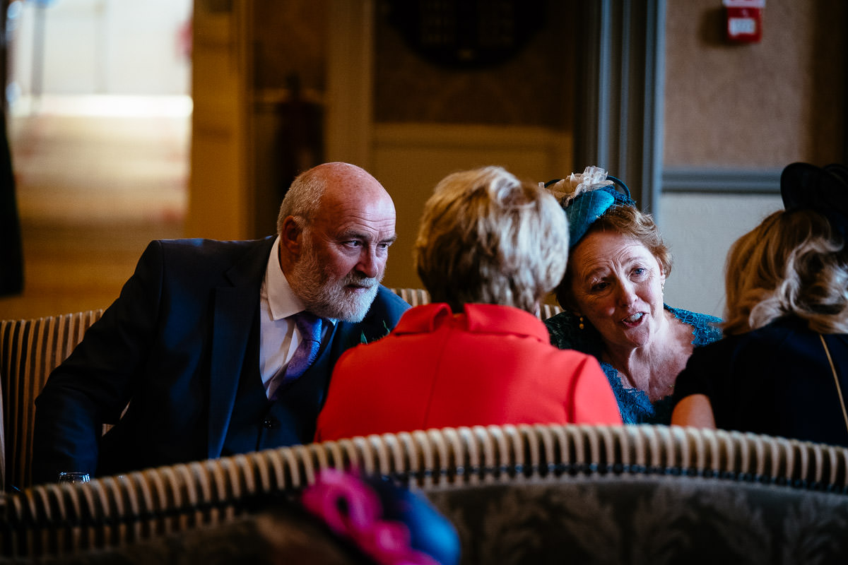 wedding guests at the killashee hotel naas