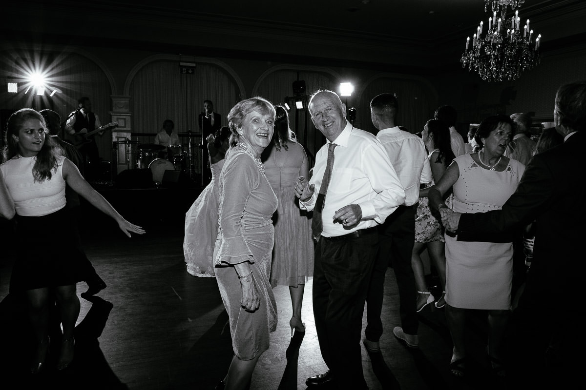 wedding guests dancing at the killashee hotel naas