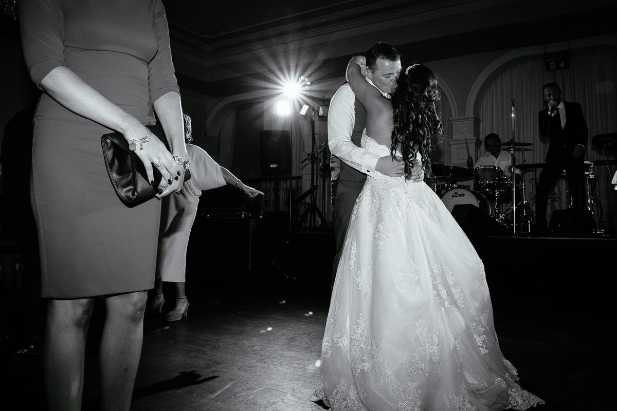 wedding guests dancing at the killashee hotel naas