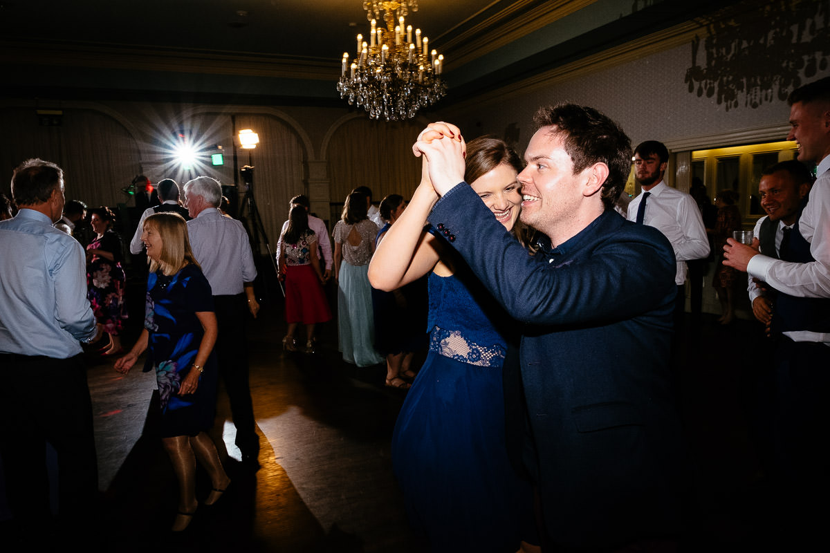 wedding guests dancing at the killashee hotel naas