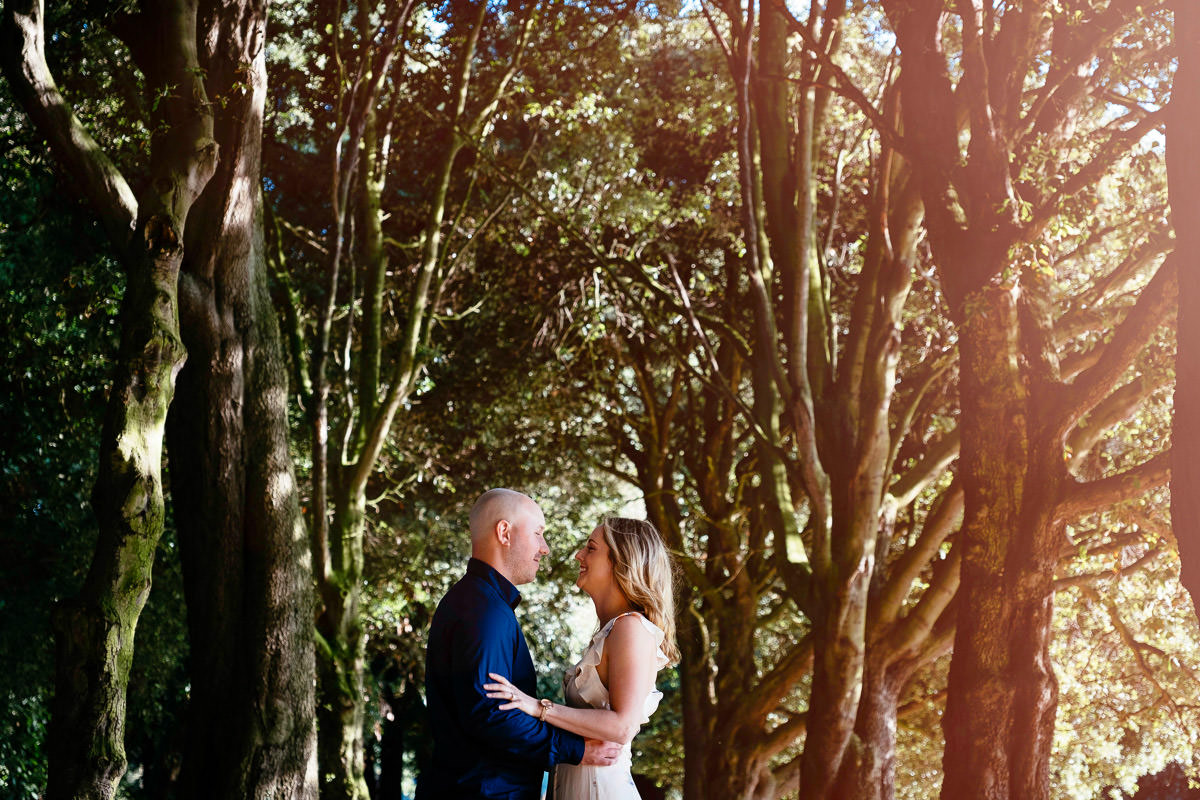 Beautiful New Yorkers Jenny & Frank’s Engagement Session in Dublin 2