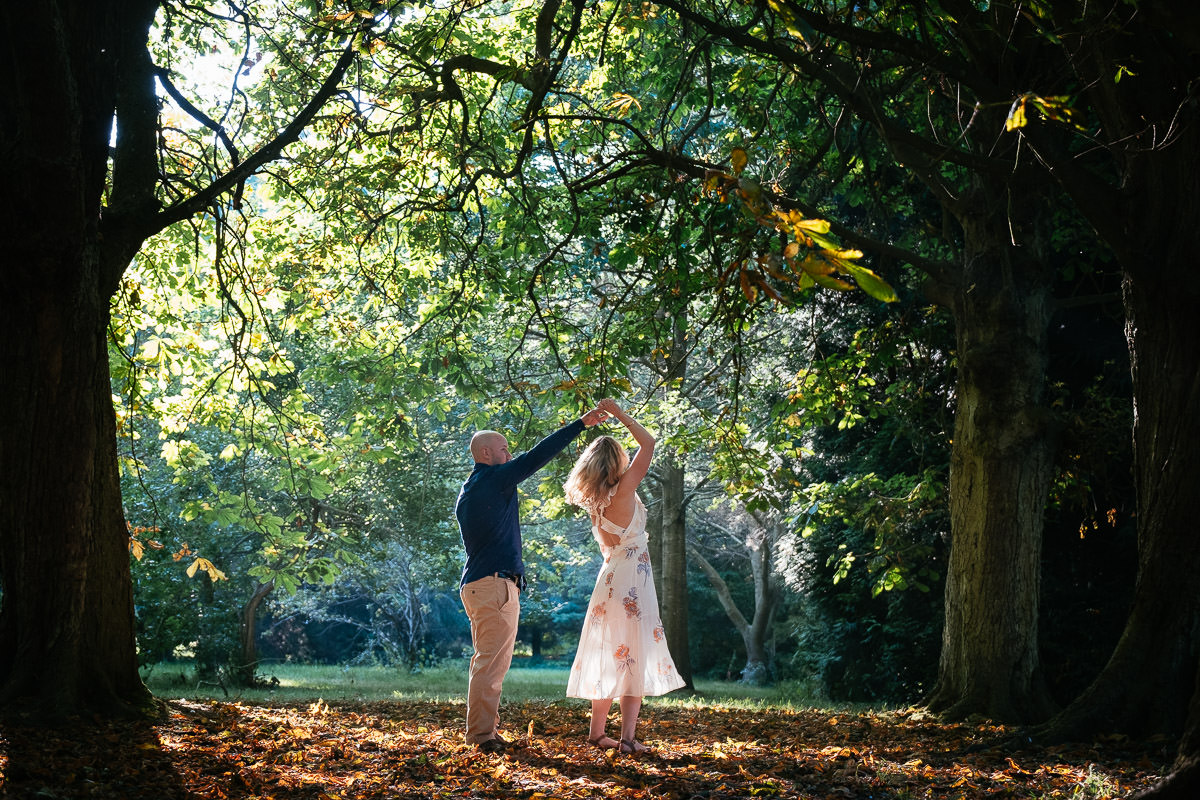 Beautiful New Yorkers Jenny & Frank’s Engagement Session in Dublin 5