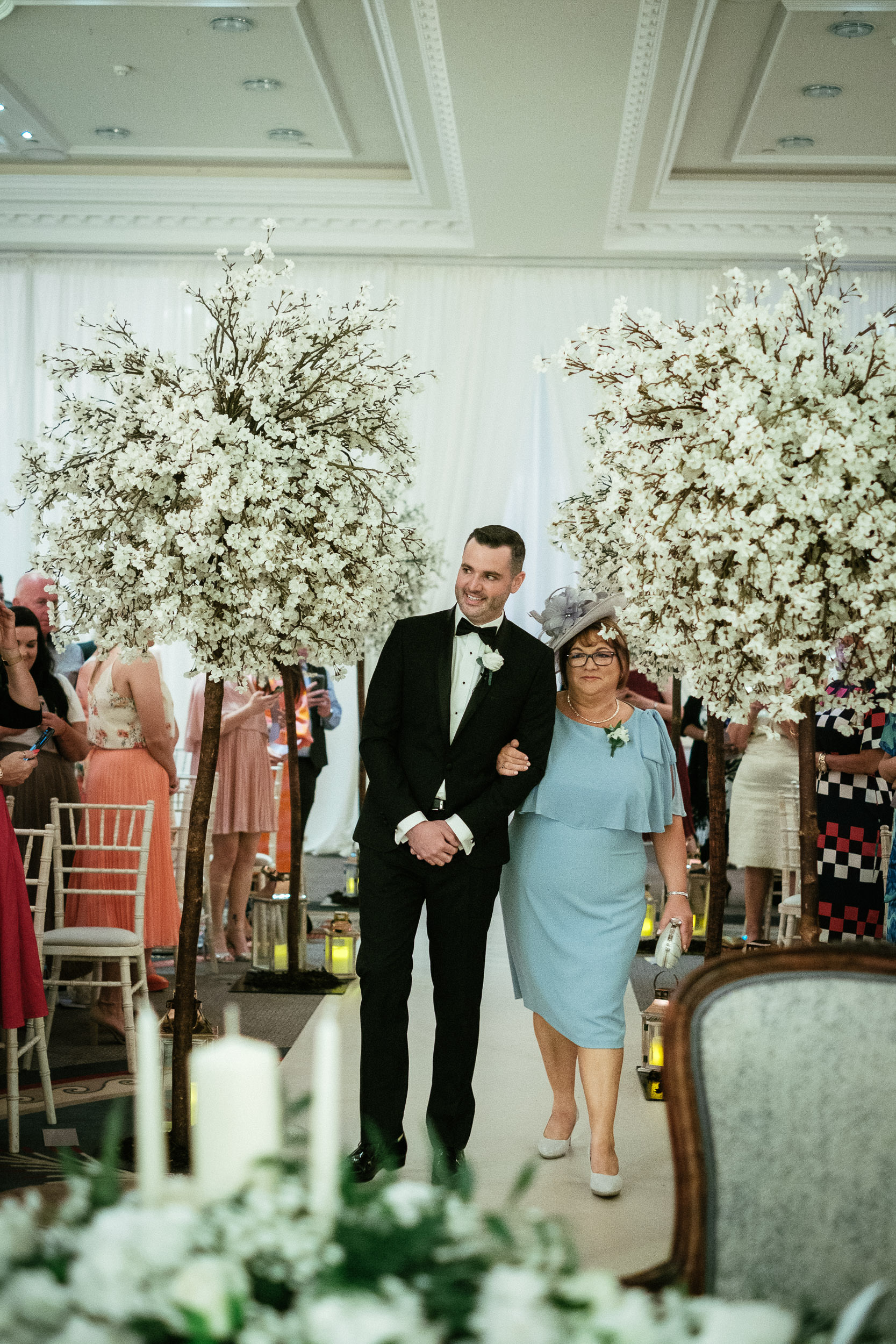 indoor ceremony room at Johnstown House estate
