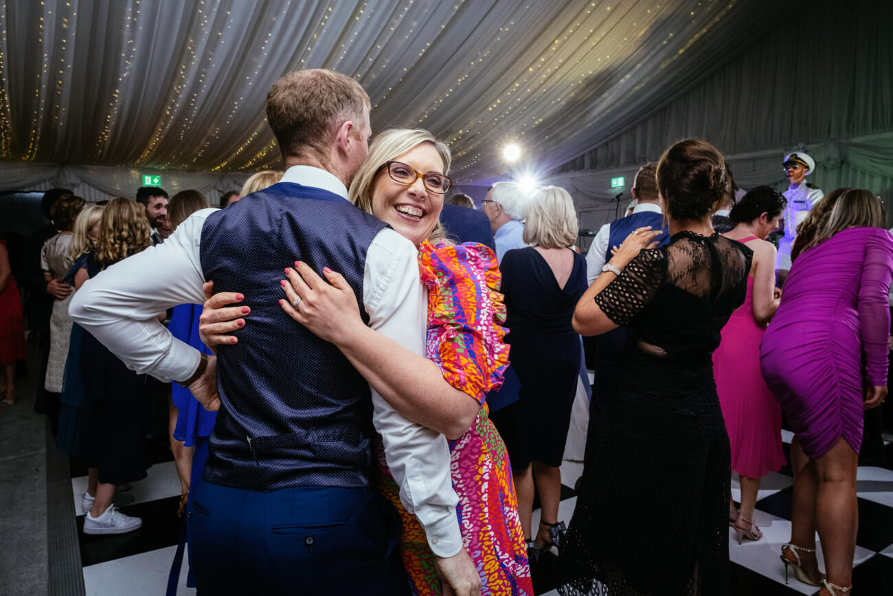 wedding guests dancing at Trump International Hotel Doonbeg Wedding