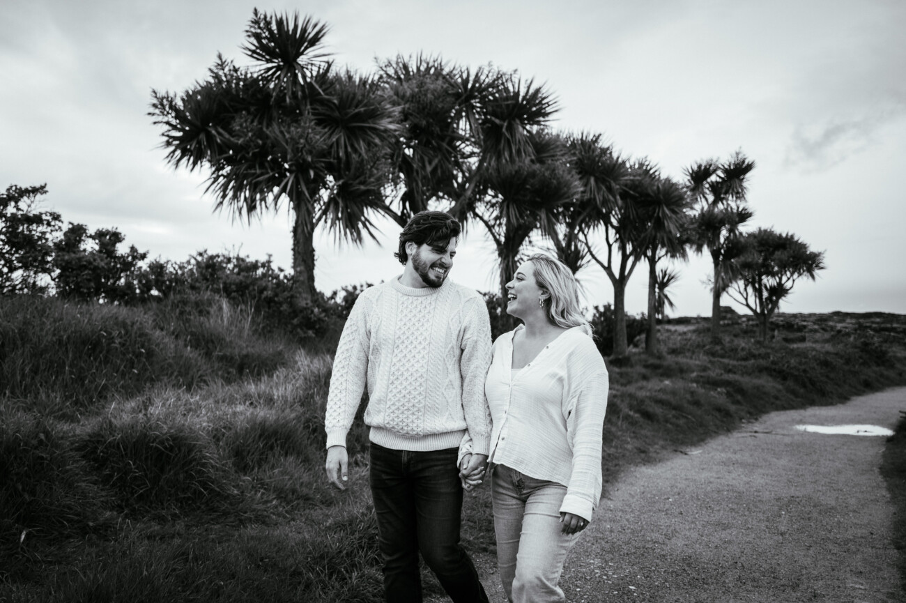 A Breathtaking Secret Proposal at Howth Cliffs, Dublin: Chad & Sammi's Engagement Session 4