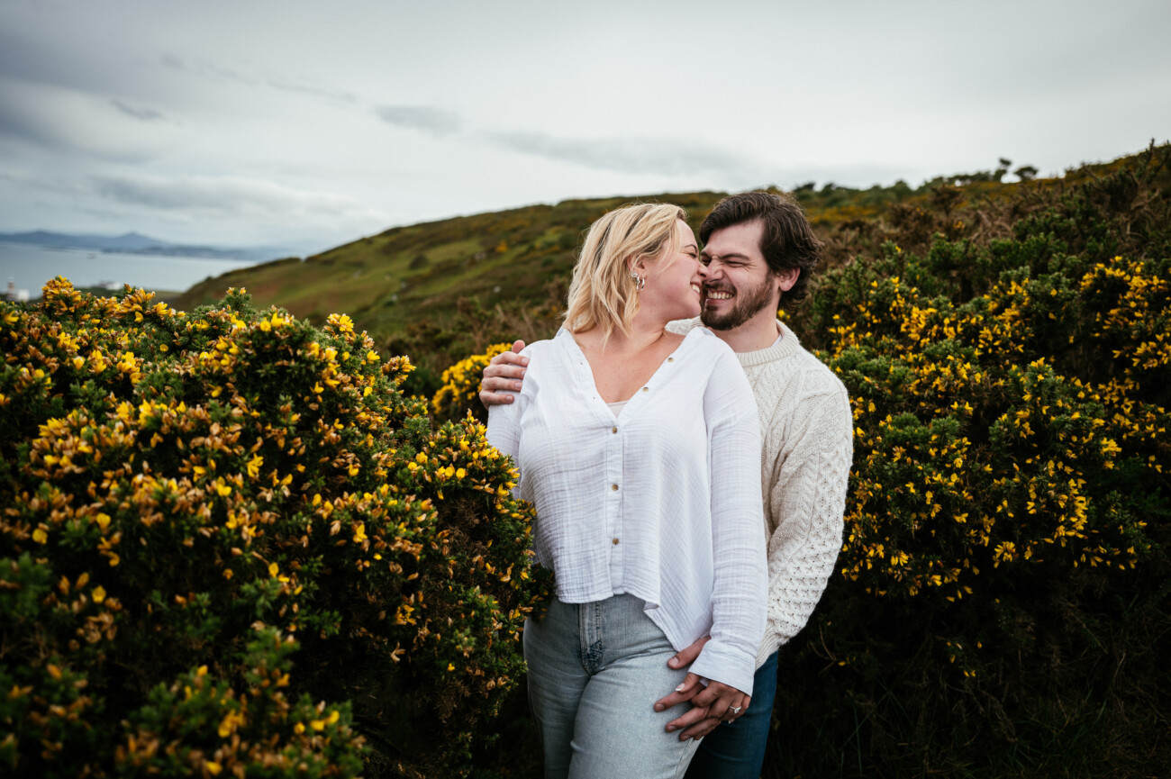 A Breathtaking Secret Proposal at Howth Cliffs, Dublin: Chad & Sammi's Engagement Session 1