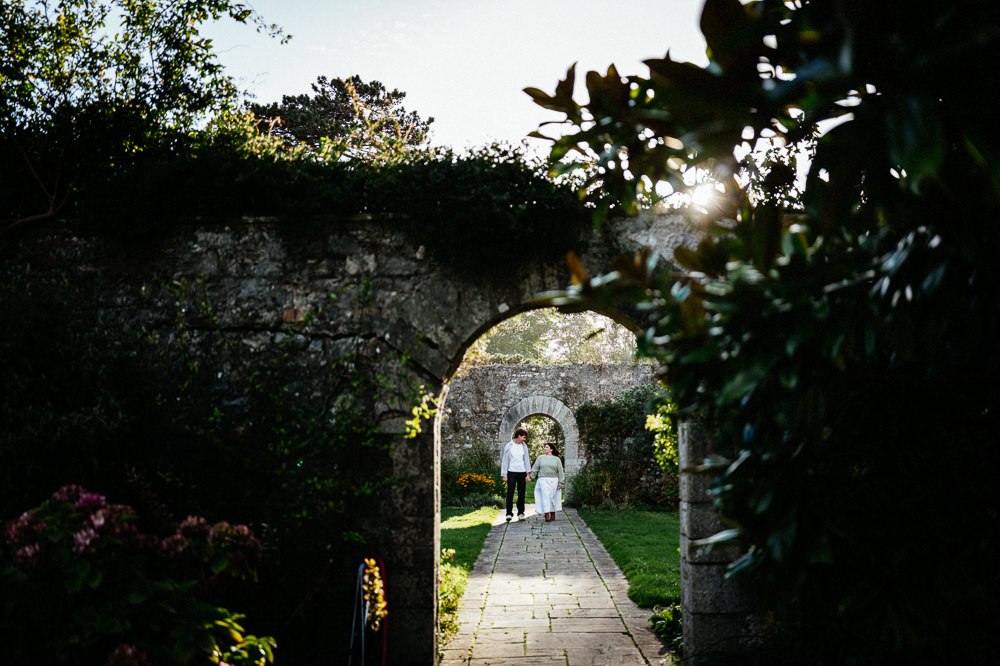 A proposal at Howth Castle